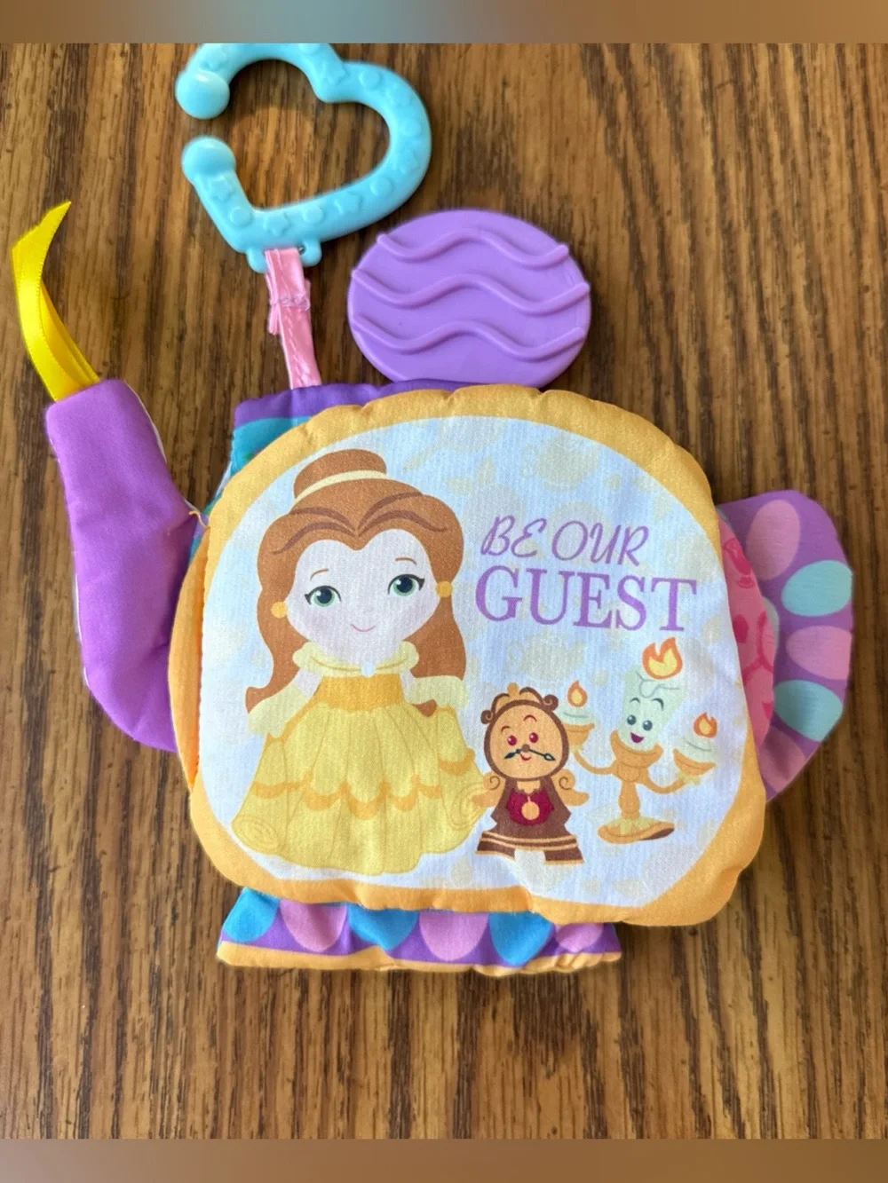 Baby Cloth Books Sensory Crinkle Disney Belle Unicorn Tails Carters Owl Bunny